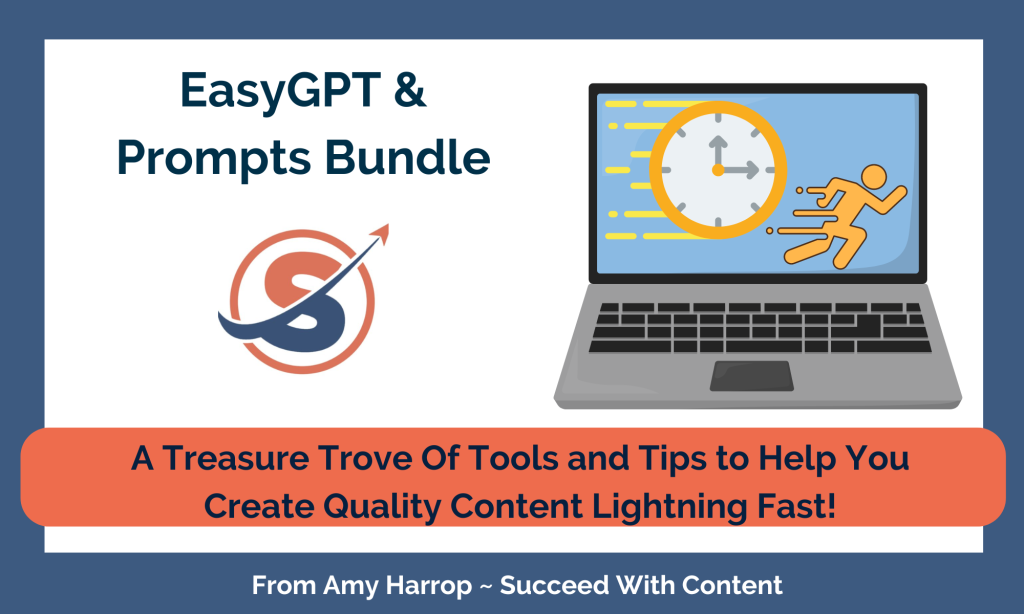 Easy GPT and Prompts Bundle Lead Magnet Succeed With Content Blog