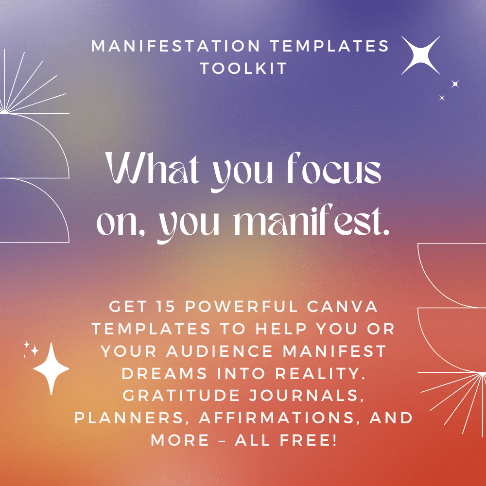 Manifestation templates toolkit 2