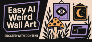 Easy AI Weird Wall Art
