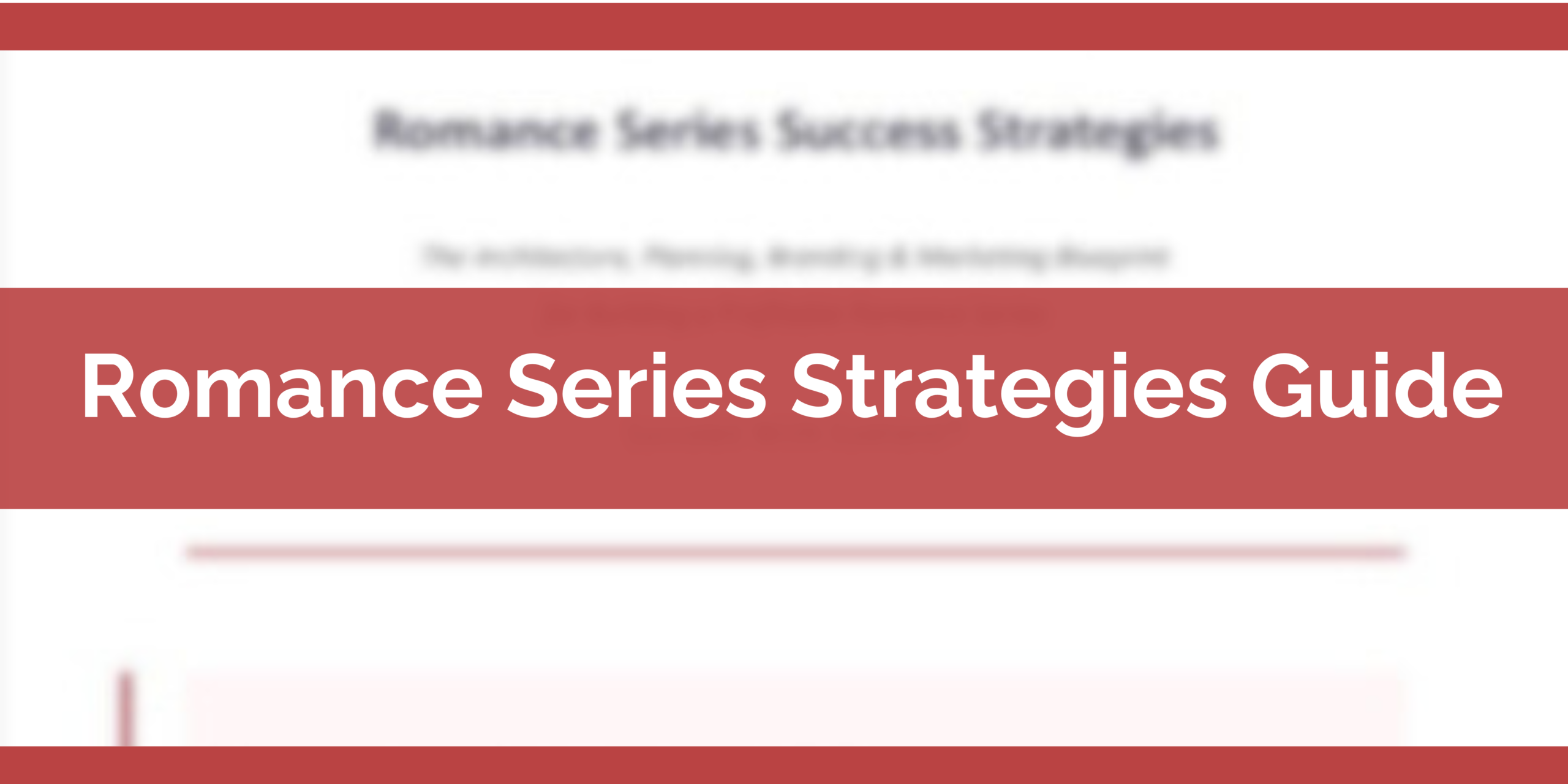 Romance Series Strategies Guide