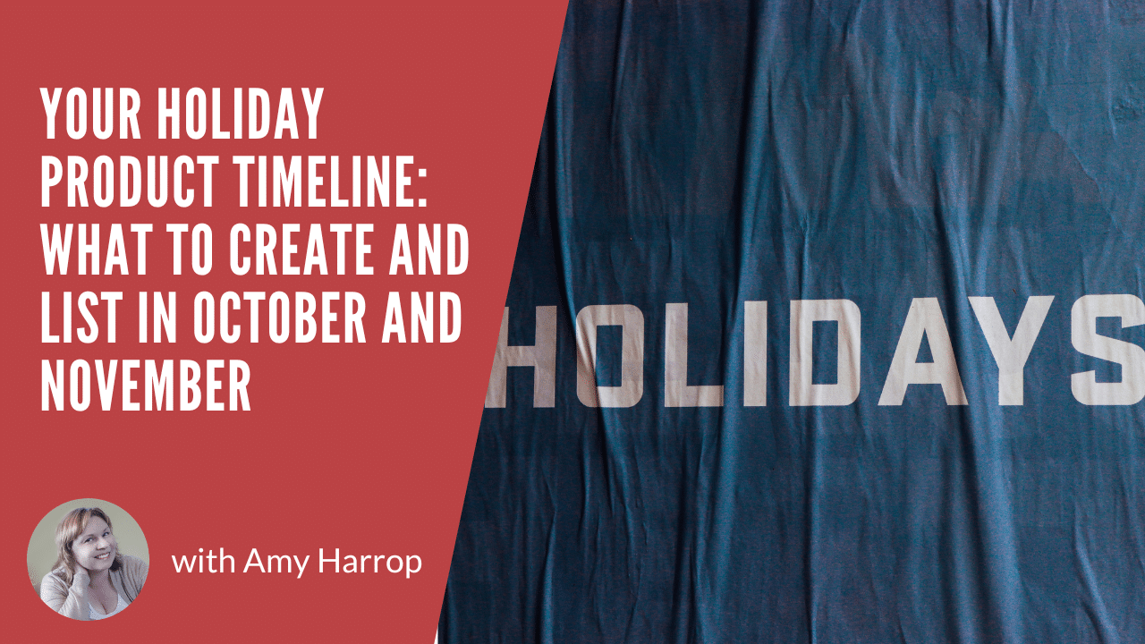 Your Holiday Product Timeline