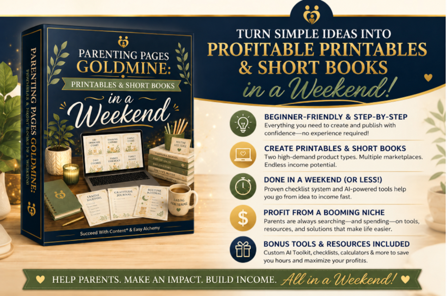 Parenting Printables Goldmine Banner